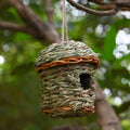 Creative Straw Birds Nest Hand-Woven Straw Bird Cage