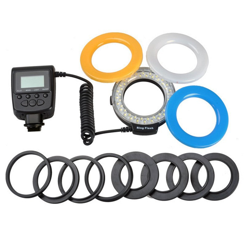 RF-550D LED Macro Ring lumière de remplissage de caméra pour les caméras SLR