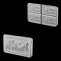 Région du Nord-Ouest Mint Territorial 999 Fine Stagecoach Ounce 999 Silver Divisible Bar