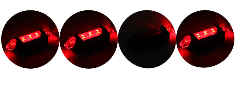 Vélo vélo léger USB LED Rechargeable Safety Set Mountain Cycle avant phare arrière Lam