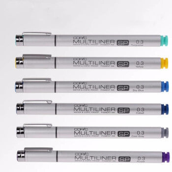 Bien-être Rétroaction Japon Copic Multiliner Sp stylo à aiguille imperméable stylo à aiguille pipe en aluminium