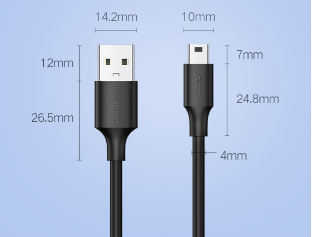 T-Moun Flat Mp3 Cable de données de navigation de la caméra de disque dur