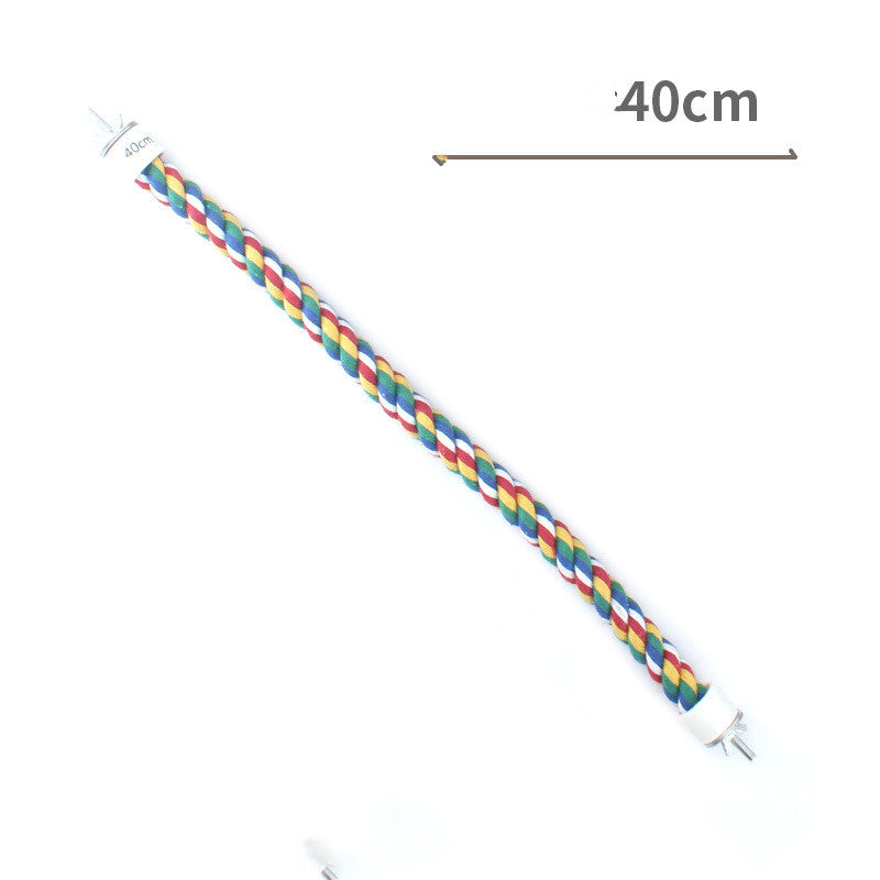 Perroquet Standing Pole Escalade Rope Standing Stick Ladder Birdcage Accessoires