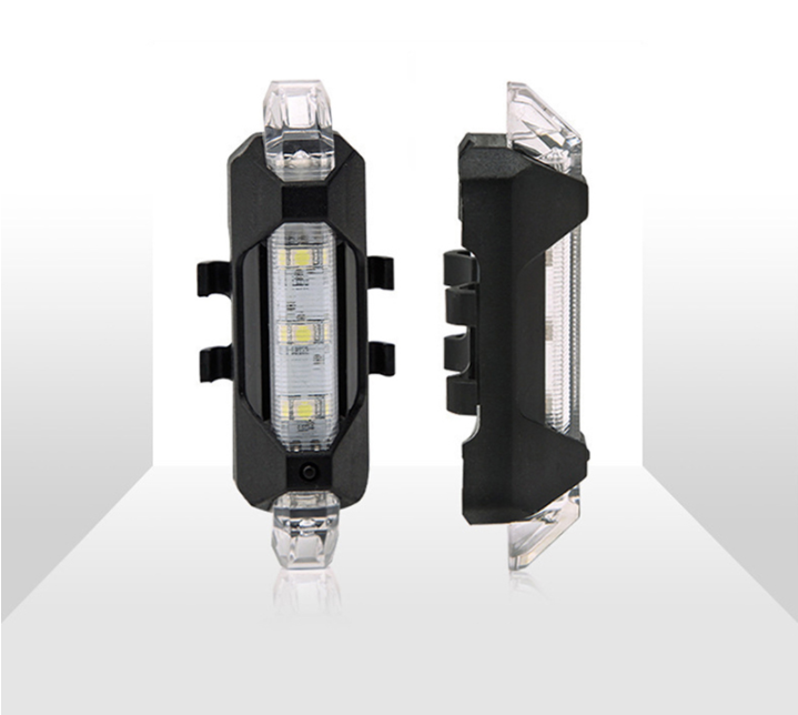 Vélo vélo léger USB LED Rechargeable Safety Set Mountain Cycle avant phare arrière Lam