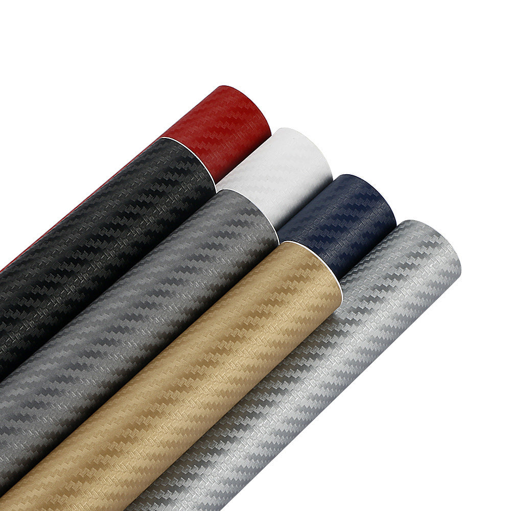 Stickers Seuil Universel Car Fibre de Carbone Stickers Protection de Porte