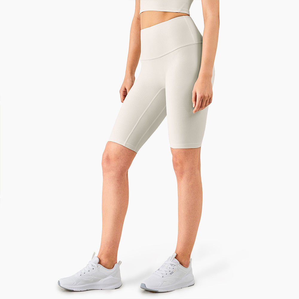 Short de fitness sportif Hip-Lift à cinq points