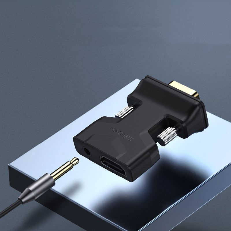 HDMI to VGA Convertisseur moniteur d'ordinateur à TV Hami femelle Port Vja Line haute définition Ada