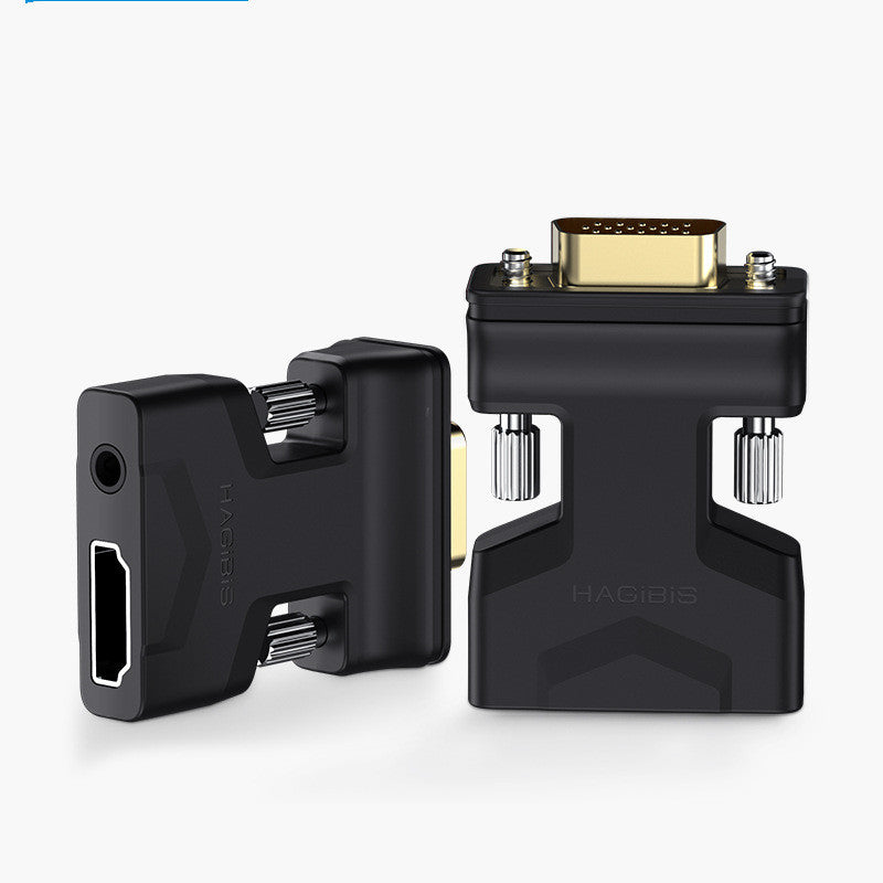 HDMI to VGA Convertisseur moniteur d'ordinateur à TV Hami femelle Port Vja Line haute définition Ada