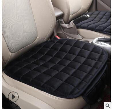 Siège de voiture Coussin de siège chaud d'hiver Non-dérapant Siège avant universel Respirant Coussin