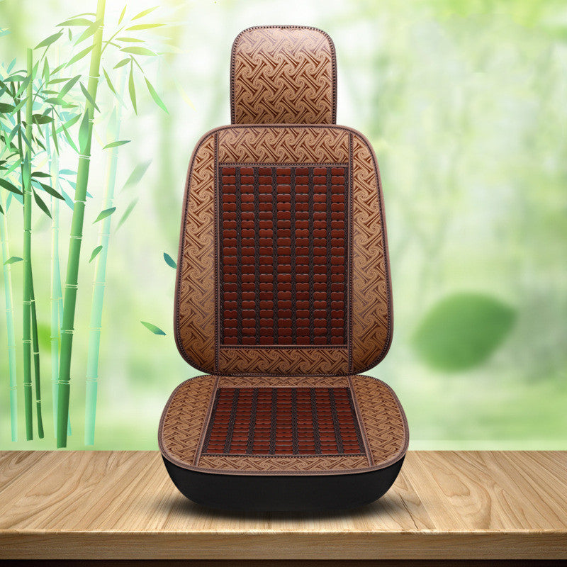 Siège d'auto Bamboo d'été Wuling Rongguang Couverture de siège double rangée