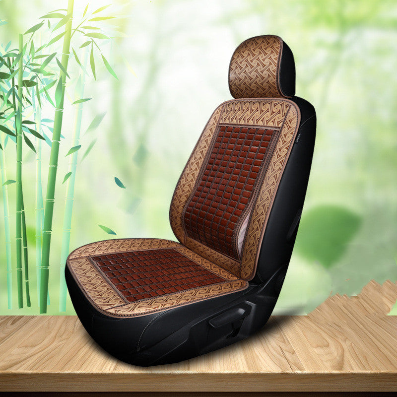 Siège d'auto Bamboo d'été Wuling Rongguang Couverture de siège double rangée