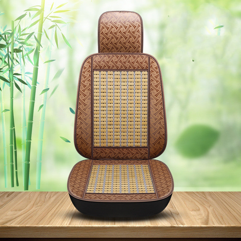 Siège d'auto Bamboo d'été Wuling Rongguang Couverture de siège double rangée