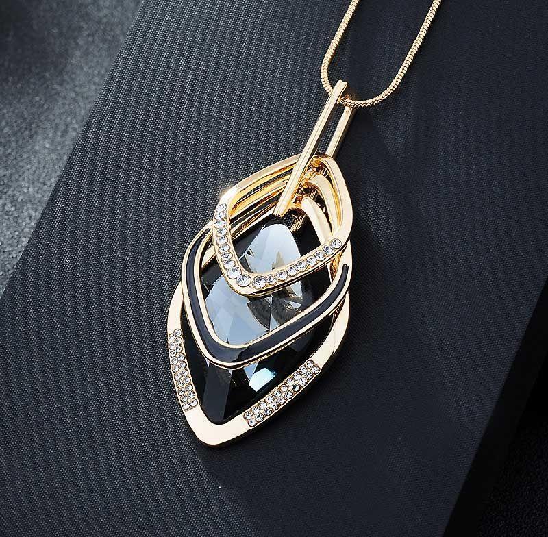 Colliers et pendentifs longs pour femmes Maxi Collier