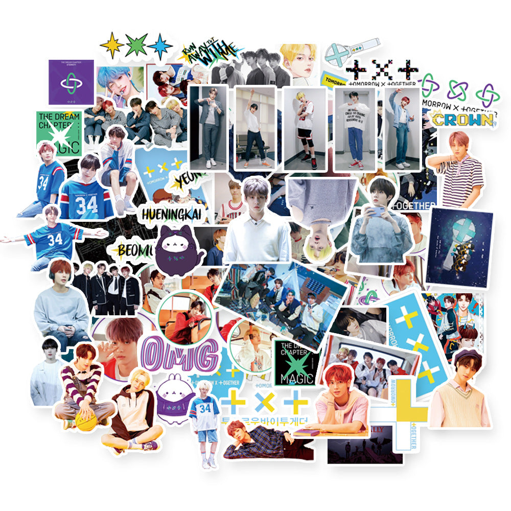 Stickers Étoile Exo Nct127 Stray Kids Twoce Got7 Stickers Étoile