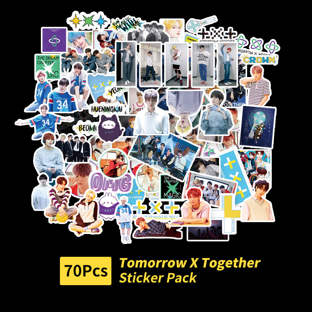Stickers Étoile Exo Nct127 Stray Kids Twoce Got7 Stickers Étoile