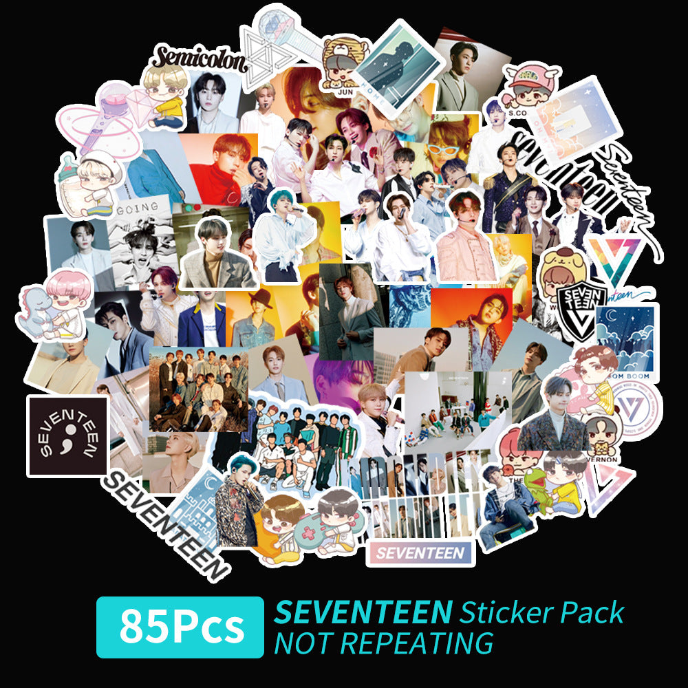 Stickers Étoile Exo Nct127 Stray Kids Twoce Got7 Stickers Étoile
