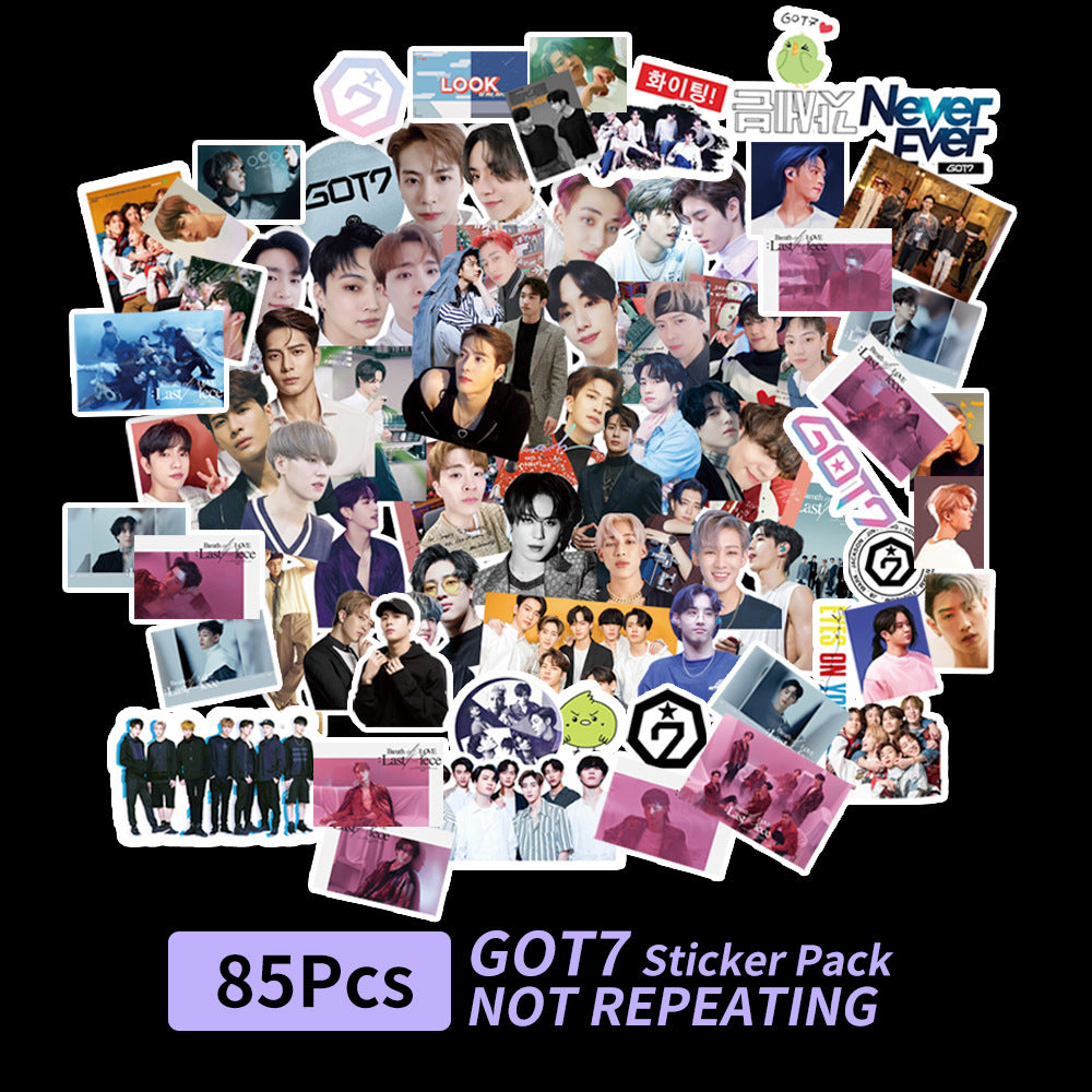 Stickers Étoile Exo Nct127 Stray Kids Twoce Got7 Stickers Étoile