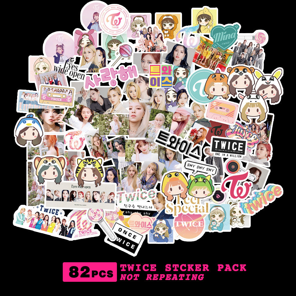 Stickers Étoile Exo Nct127 Stray Kids Twoce Got7 Stickers Étoile