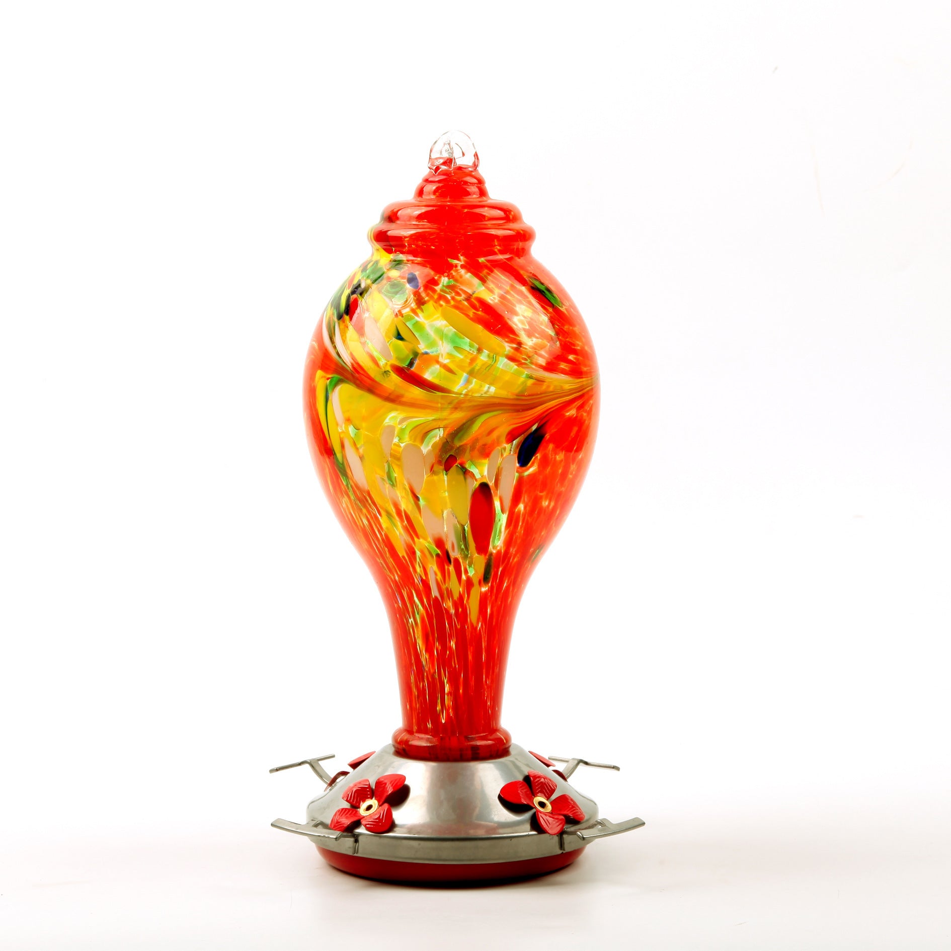 Usine Direct Cummingbird Water Feeder Bird Feeder Anti-Ant Crochet Feeder verre teinté