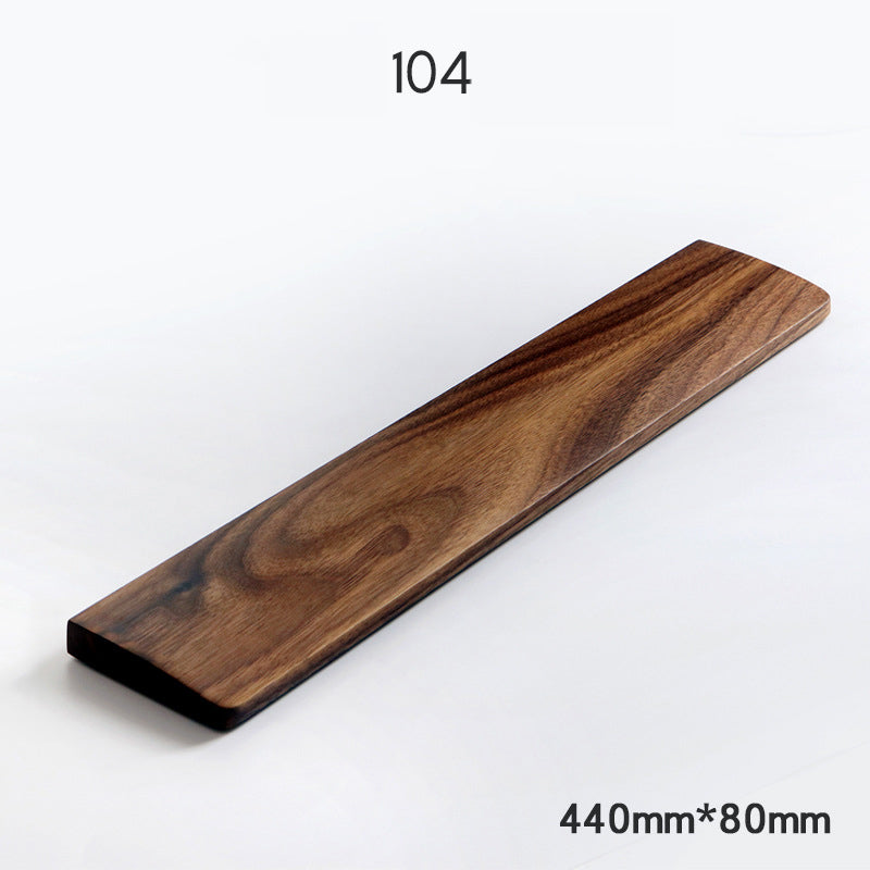 Walnut wood keychain