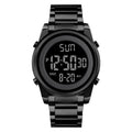 Skmei Time Beauty Southeast Asia Electronic Watch Bande en acier inoxydable pour hommes Business Fash