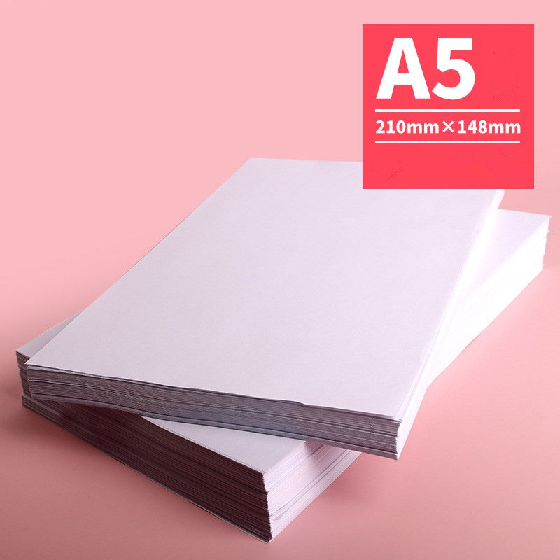 A4 Papier d'impression papier 70g simple emballage 500 pièces de fournitures de bureau