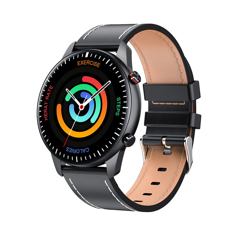 Huawei Téléphone portable Écran rond Fréquence cardiaque et pression artérielle Smart Watch