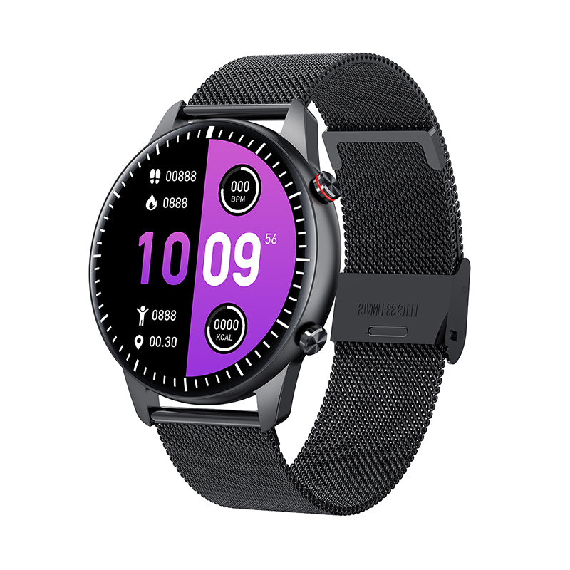 Huawei Téléphone portable Écran rond Fréquence cardiaque et pression artérielle Smart Watch