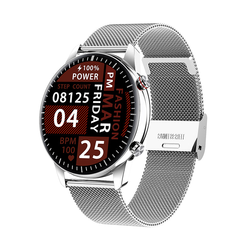 Huawei Téléphone portable Écran rond Fréquence cardiaque et pression artérielle Smart Watch