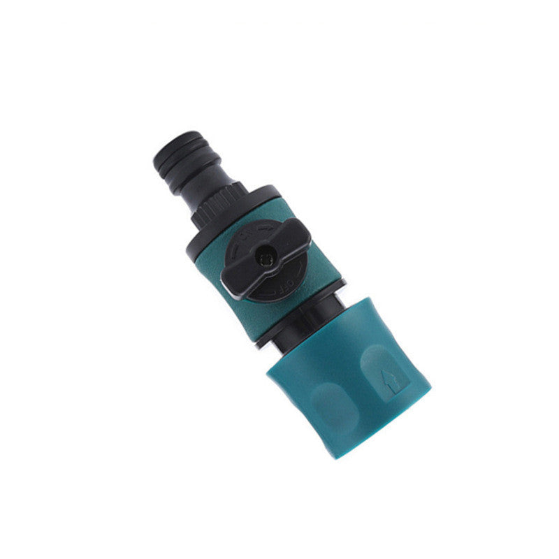 Adaptateur de joint de tuyau d'eau Extension de réparation Nipple Quick Connect Valve Switch poignée Installer