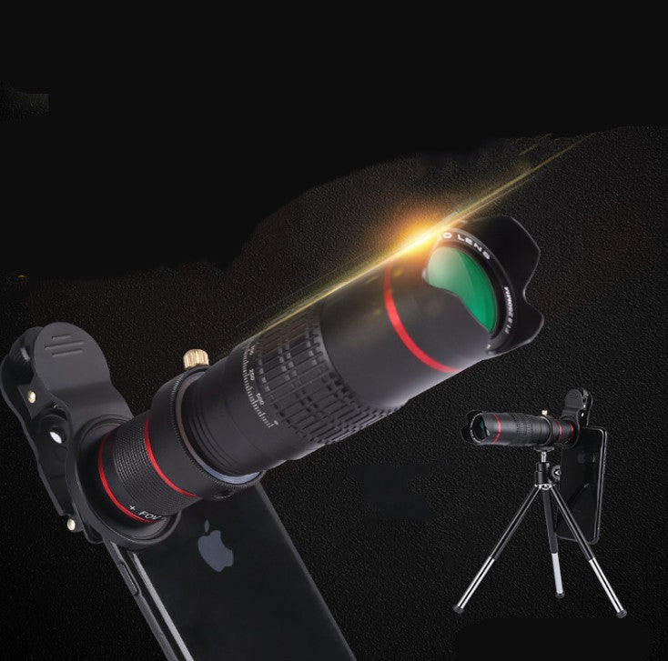 Modèle privé 22 fois Version améliorée Chuck U Clip Black 20 fois Téléscope de téléphone mobile