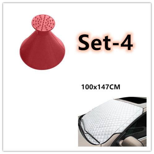 Voiture bloc neige pare-brise avant antigel couverture hiver avant équipement snowboard pare-brise sn