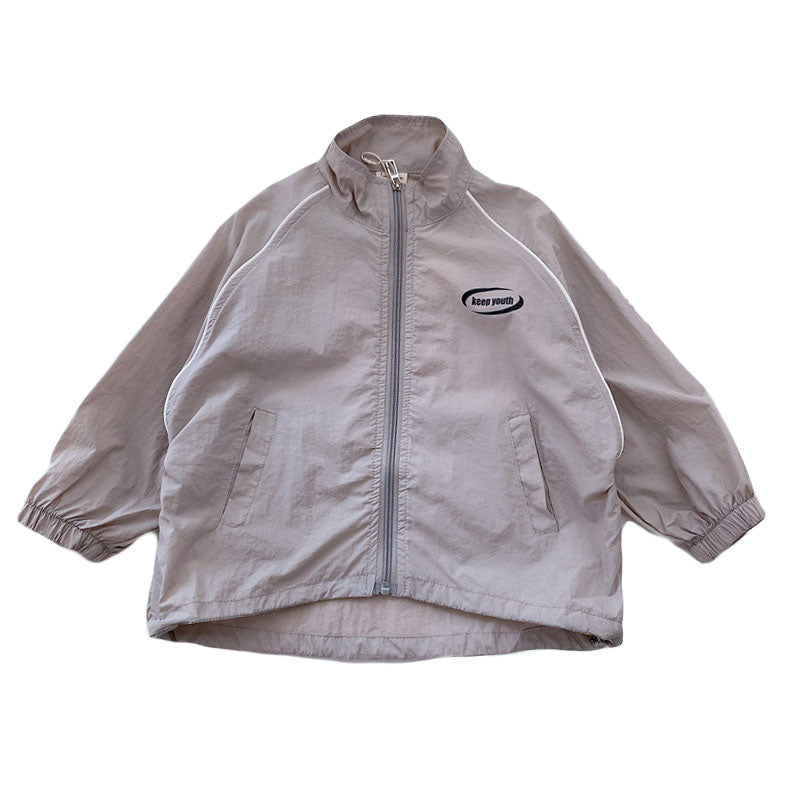 Veste légère de protection contre le soleil à fermeture éclair