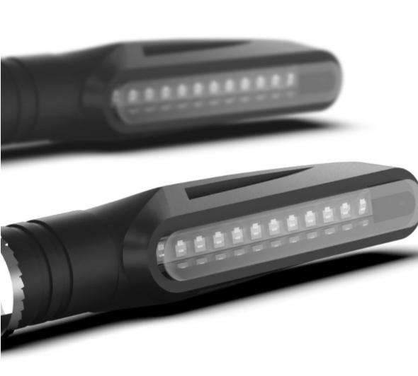 Feedopal 4PCS Amber 12LED Imperméable