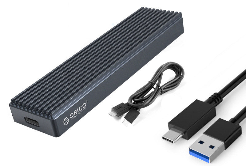 M. 2 Boîtier disque dur Nvme Disque dur externe lecteur Usb3.1 Solid State Mobile Disque dur Cas