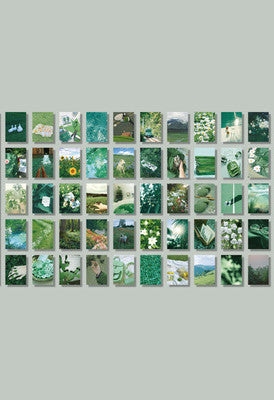 Ye Mipu Pu Fu Qi et autocollants de papier ce compte à main ins simple compte à main collage smal