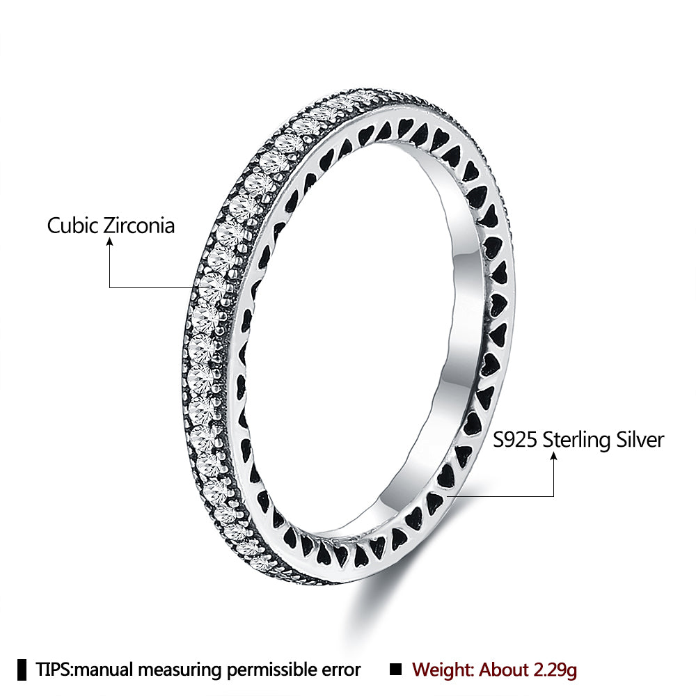 Proposition complète diamant bague diamant femelle 925 anneau argent