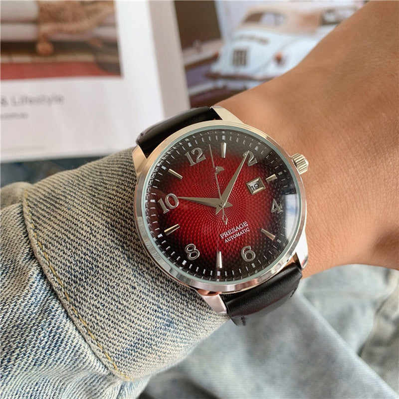 Montre de calendrier de ceinture 3-Pin