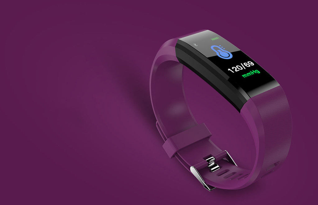 115Plus Smart Bracelet Couleur Écran Sports Pedomètre Fréquence cardiaque Source Explosion en usine G
