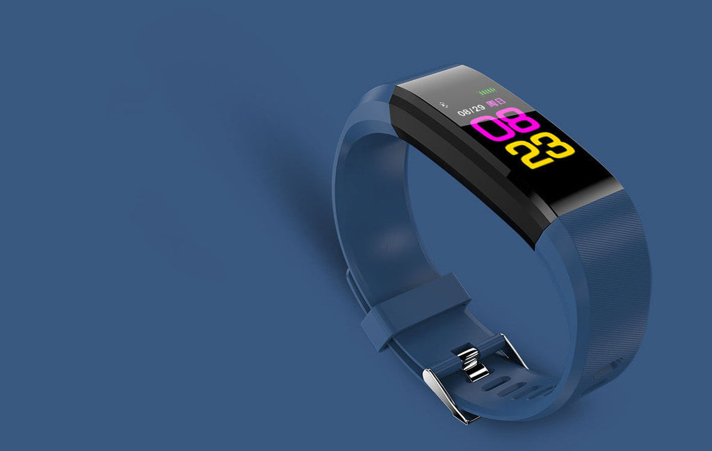115Plus Smart Bracelet Couleur Écran Sports Pedomètre Fréquence cardiaque Source Explosion en usine G