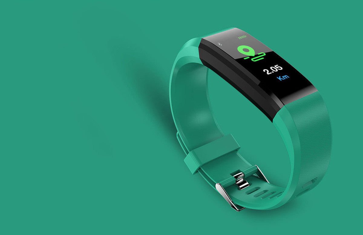 115Plus Smart Bracelet Couleur Écran Sports Pedomètre Fréquence cardiaque Source Explosion en usine G