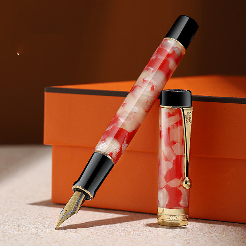 Tofu stylo de fontaine hommes et femmes spécial bureau d'affaires haut de gamme Iridium stylo cadeau stylo encre