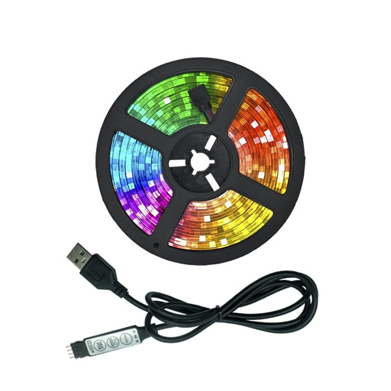 Lumières LED avec éclairage de fond de Tv Usb