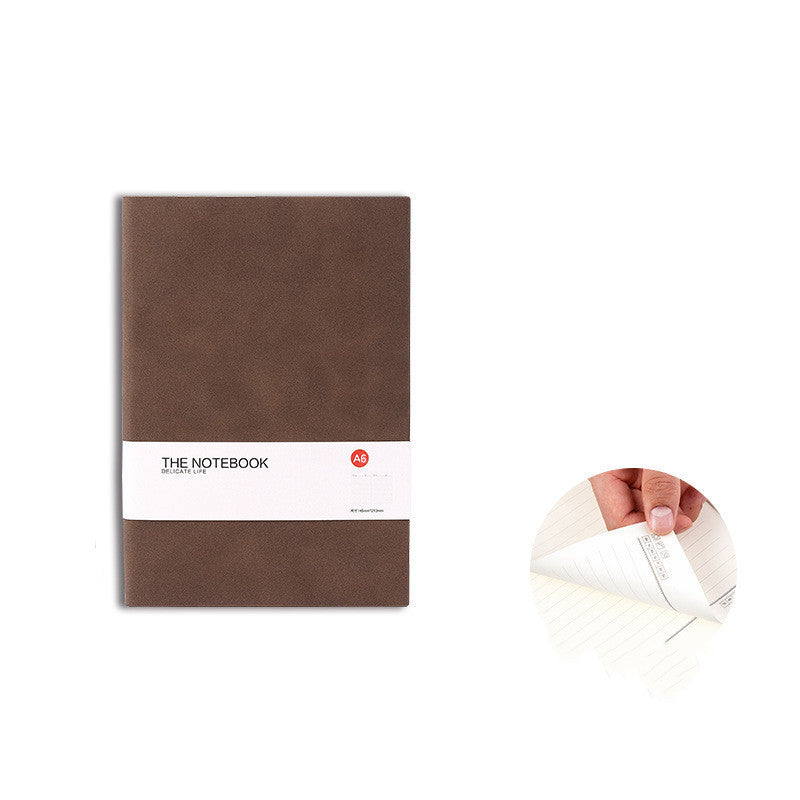 Notebook d'anniversaire de collège simple de couleur solide épaissé