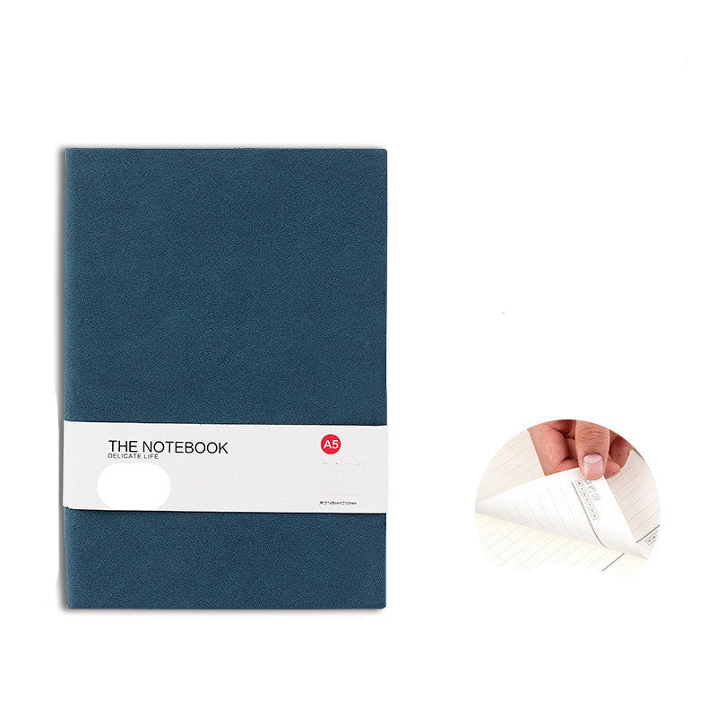 Notebook d'anniversaire de collège simple de couleur solide épaissé