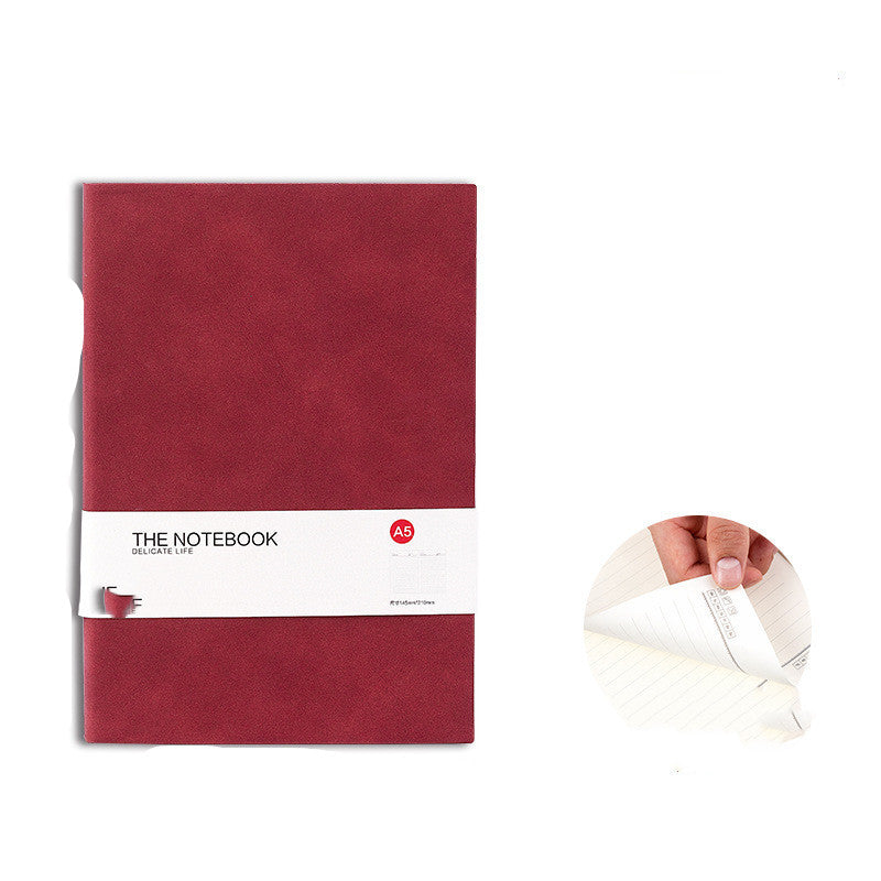 Notebook d'anniversaire de collège simple de couleur solide épaissé