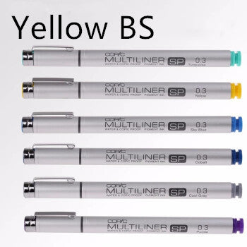 Bien-être Rétroaction Japon Copic Multiliner Sp stylo à aiguille imperméable stylo à aiguille pipe en aluminium