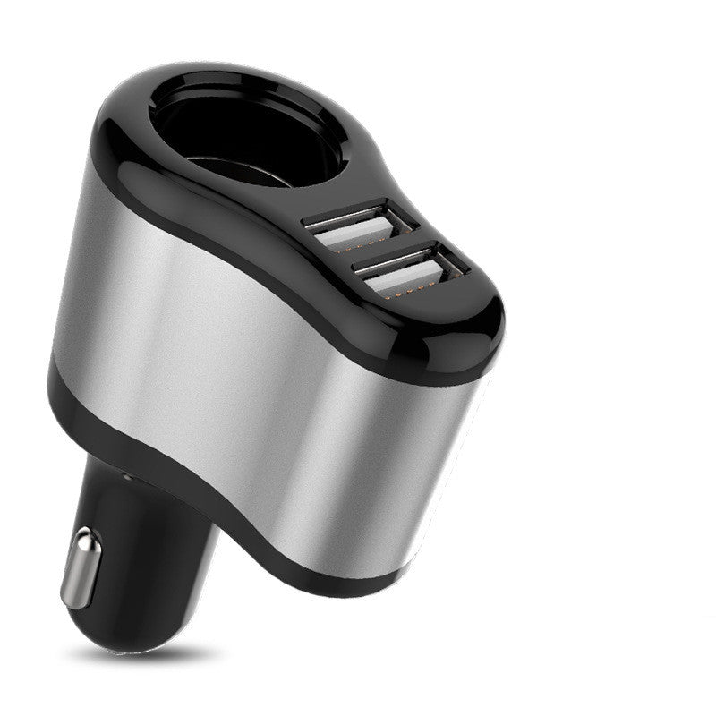 Chargeur de voiture Un pour trois voiture allumeur de cigarette Double Usb transfert rapide Interface Un