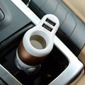 Chargeur de voiture Un pour trois voiture allumeur de cigarette Double Usb transfert rapide Interface Un