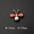 Broch Femme haut de gamme Perle de luxe Strass Bee Rose Chandail Corsage Pin Ins Trendy Pers